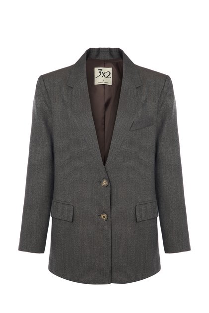 3x2 Dokulu Blazer Ceket