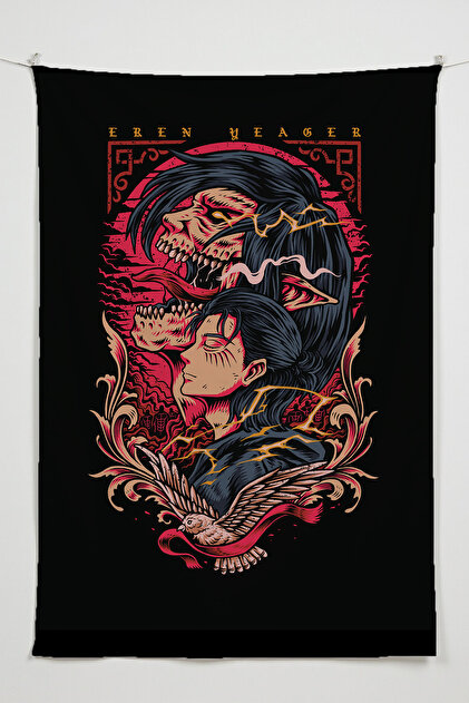 Luna Marissa Attack On Titan Anime Poster - Çerçevesiz Duvar