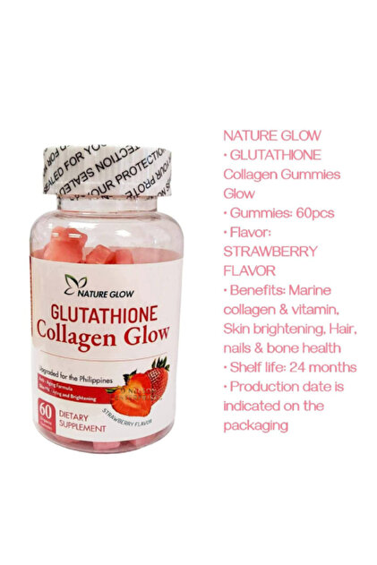 nature glow glutathione collagen glow review NATUREGLOW Lightbox Natural Glow Glutathione Collagen Glow Dietary  Supplement Strawberry Flavor- Trendyol