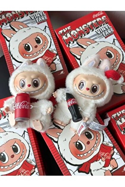 Avakado LABUBU THE MONSTERS COCA-COLA SERİSİ +Stitch hediyeli