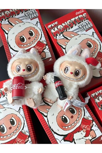 Genel Markalar coca cola kutulu rasgele figür kolalı labubu