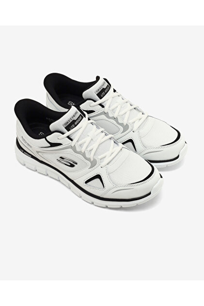 Skechers TRACK EZRAL Erkek Beyaz Spor Ayakkabı 233039TK WBK