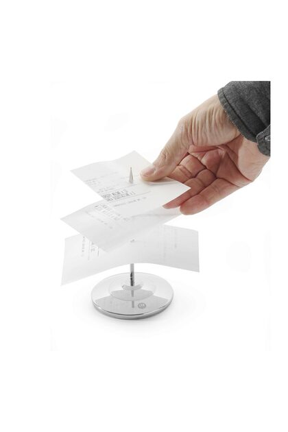 Suport pentru bonuri/comenzi pentru restaurant, Inox, Hendi, ø80x(H)150 mm