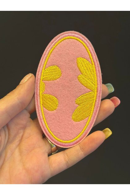 10X6 cm Iron-On Embroidery Applique Floral Arma Sewing Applique