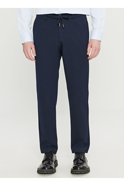 Altınyıldız Classics Bağlamalı Bel Dar Paça Jogger Siyah Erkek