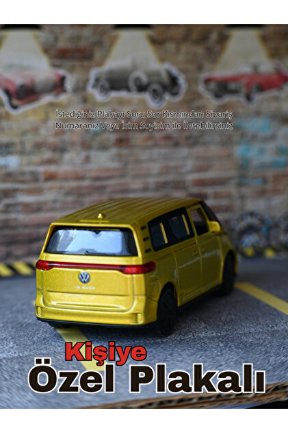 bebeym Volkswagen Elektrikli ID-Buzz Metal Araba - Volkswagen