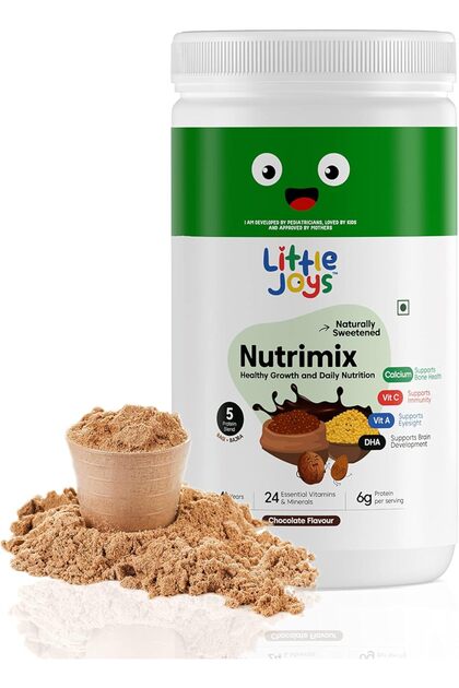 NutriMix Powder - Chocolate I Complete Nutrition Drink for Kids (2+ Years)I No Refined SugarI 400 gm