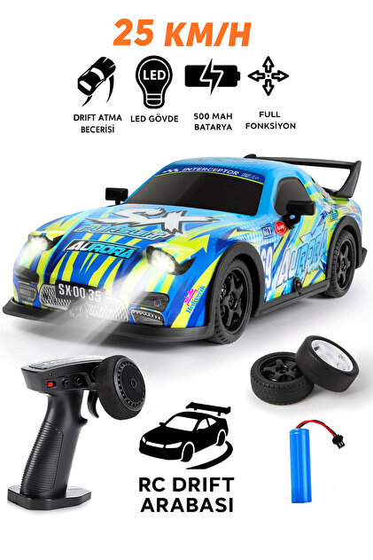 Ｒe v e D フルカスタム　1／10 RCカー VARDEM OYUNCAK Racing Drift-X 1:10 Ölçek Kumandalı Araba - Fiyatı