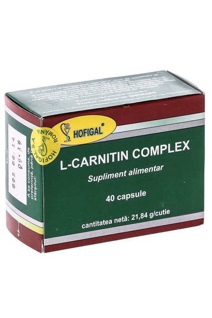 L-Carnitin Complex, 40 Capsule,