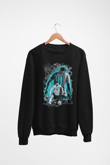 Stil-X Messi Printed Boys' Sweatshirt