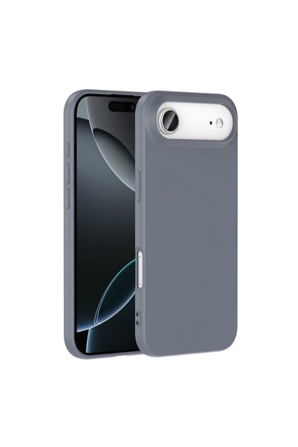 iPhone 17 Air Case Launch Camera-Protruding Velvet Inside Soft Colorful Silicone Matte Feel Suede Cover