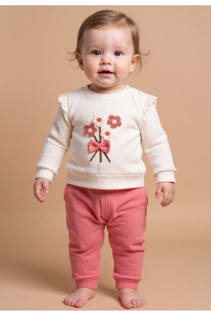 100% Cotton 2-Piece Baby Girl Set