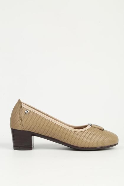 Beige Heeled Shoes Pc-54940