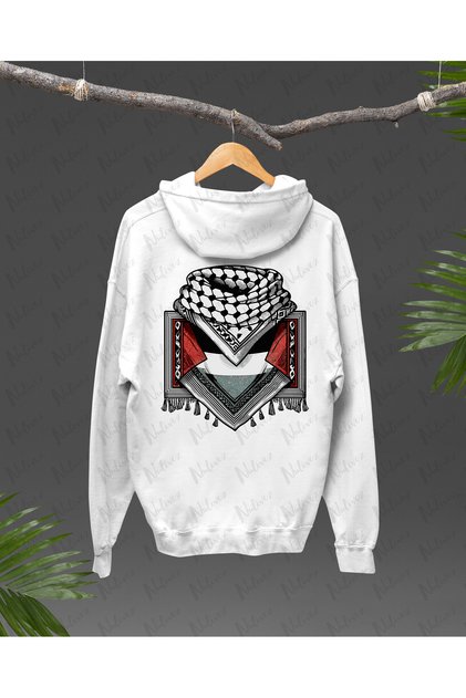 Palestine Design Back Printed, High Quality Unisex Oversize Hoodie