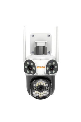 Avenir AV-S333 - Wi-Fi - 9MP 3 Kameralı PTZ Sirenli Akıllı Kamera