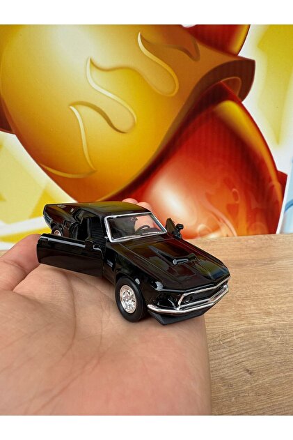scntoys Ford Mustang Boss 429 1969 1/36 Ölçek Diecast Metal Model