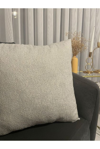 Bohemian Look Herringbone Throw Pillow Cover