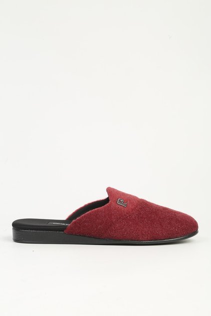 Men's House Slippers Burgundy Pc-55368