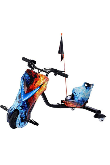 Electric Drift Scooter, Large Size, 36V Battery, Electric Drift Scooter with Helmet Pad