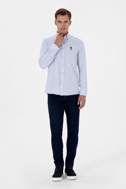 Men's Dark Blue Slim Fit Jeans 50310335-DN0023