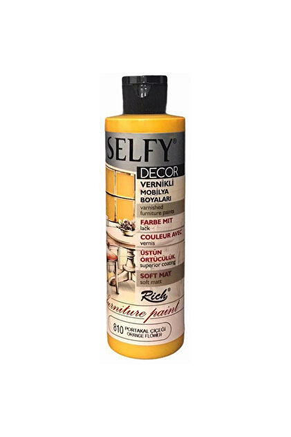 Supertrend Selfy Decor Vernikli Boya 240 cc. 810 PORTAKAL ÇİÇEĞİ