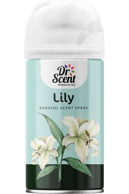 Pack of 2 Air Freshener Aerosol Spray (300ml) - Lily
