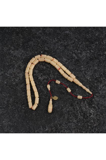 Ancient Catalin Patinated Masterpiece Handcrafted Signature Wrist-Length Cut 5X9Mm Prayer Beads