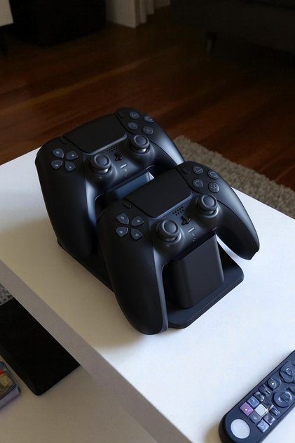 PS5 DualSense Oyun Kolu Standı – İkili Gamepad Düzenleyici - Playstation 5 Kolu Stand