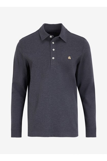 Antrasit Melanj Erkek Polo T-Shirt BBFW24MTS002