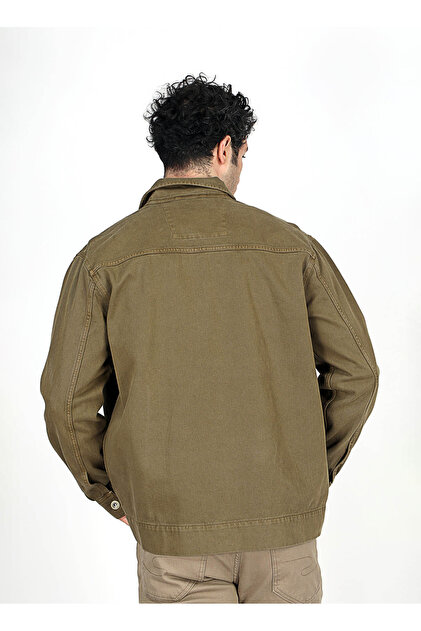 Lee Cooper Regular Fit Haki Erkek Ceket 251 LCM 231003 VERON HAKİ