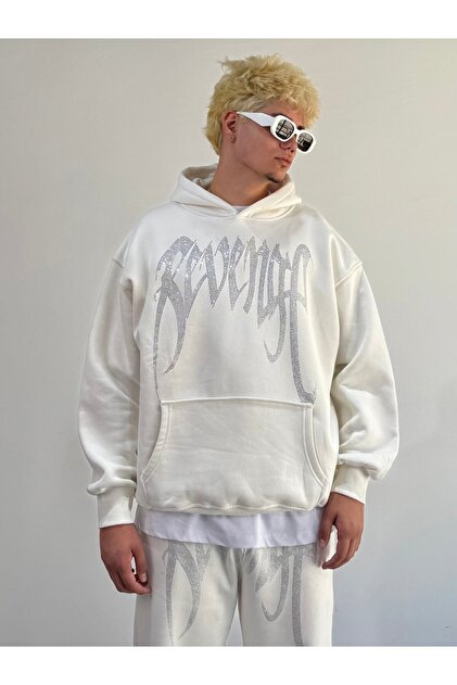 zaee REVENGE taşlı Oversize Sweatshirt - Fiyatı, Yorumları