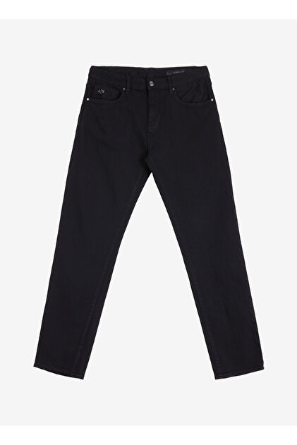Armani Exchange Slim Fit Düz Erkek Denim Pantolon 6DZJ13 Z1TDZ