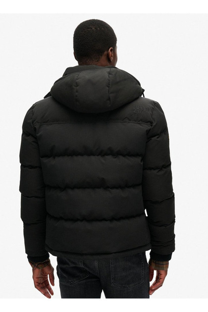 SUPERDRY Everest Short Hooded P Siyah Erkek Mont M5011743a12a