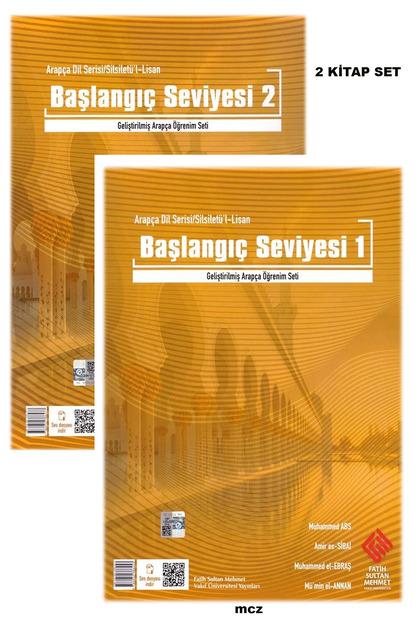 Silsilet’ül-Lisan /Arapça Dil Serisi Başlangıç Seviyesi 1-2 / 2 KİTAP SET