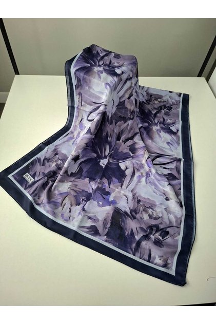 Florans Soft Shawl - Navy Blue