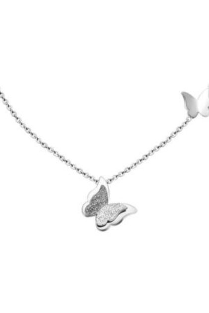 Silver S925 Colier Butterflies of Love