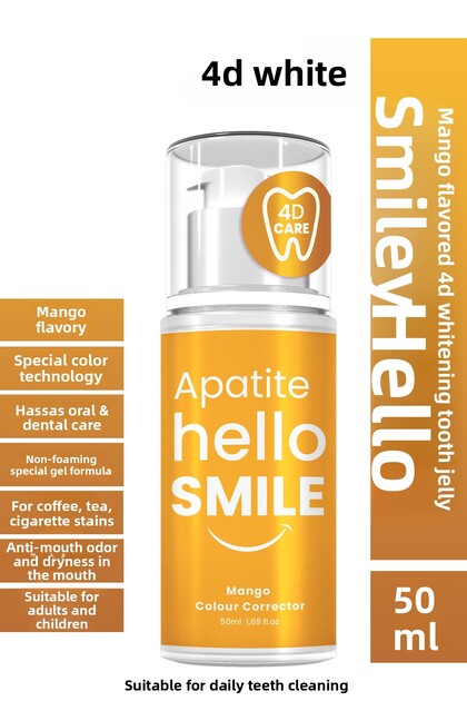 Mango Flavored 4D Whitening Teeth Gel