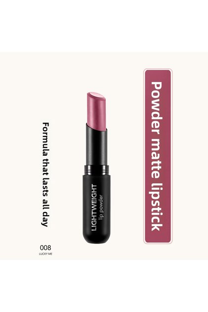 Lightweight Lip Powder Ultra Light Matte Lipstick No: 008