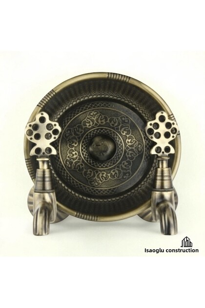 Kurna Faucets Set Antique Gold Kurna Set 2 Antique Gold Faucets 1 Heavy Duty Bath Stone