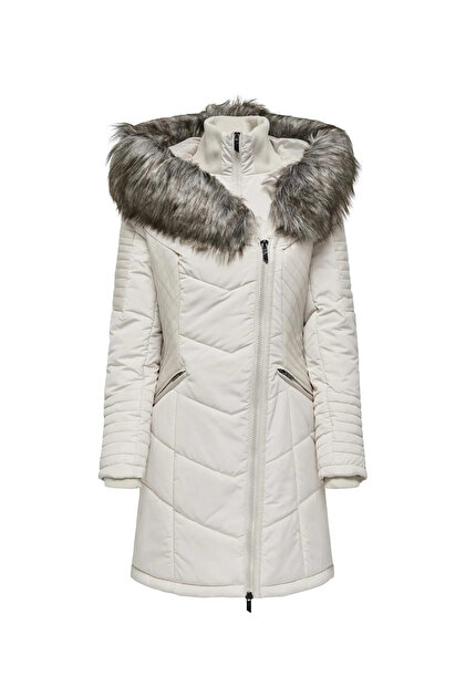 ONLY Onlnewlinette Slim Fit Kapüşonlu Mont MONT 15295396 - Fiyatı