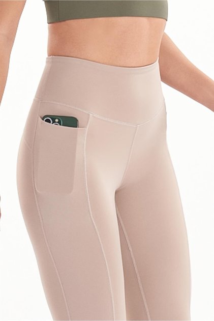 Women's High Waist Pocket Detailed Sports Biker Leggings 7108