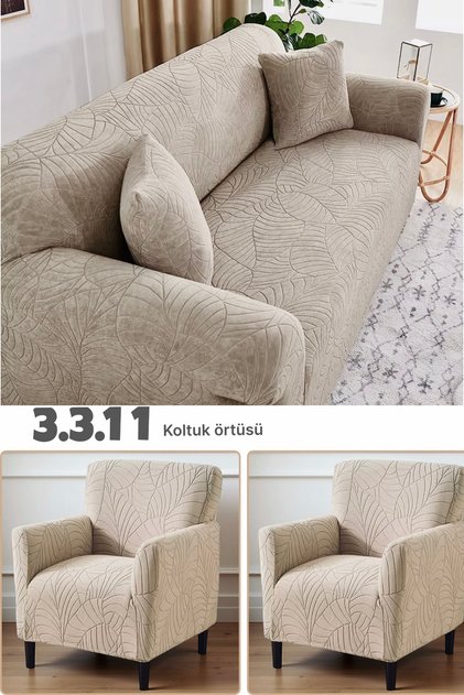 3.3.1.1 Koltuk Örtüsü Koltuk Kılıfı Takımı Ev Tekstili Sofa Cover