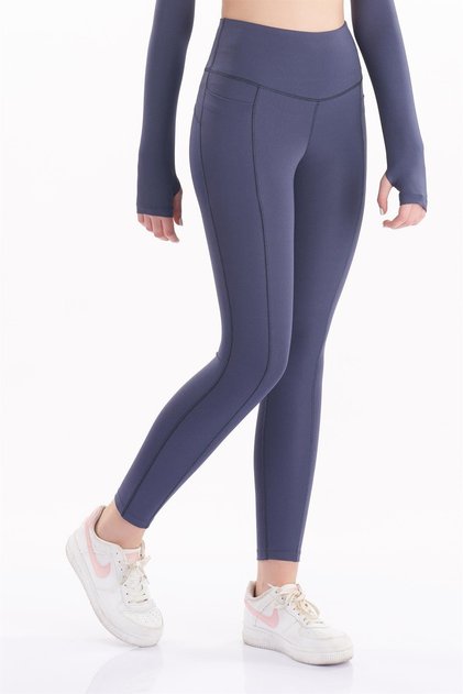 Women's High Waist Double Pocket Recovery Sports Leggings 7107