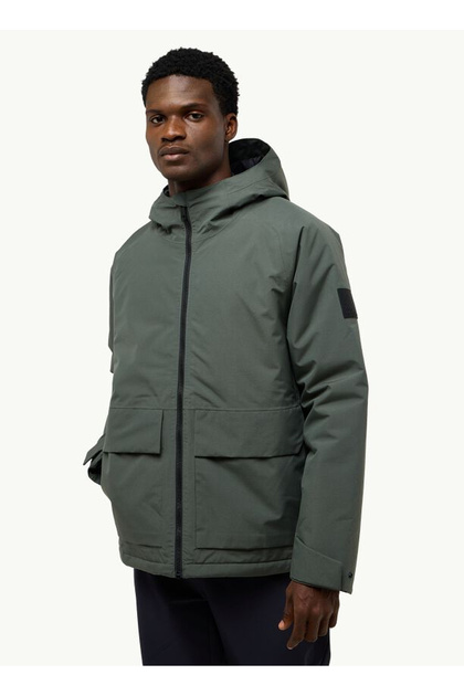 Antrasit Erkek Kapüşon Yaka Regular Fit Ceket A60205TEMPELTOR JKT M