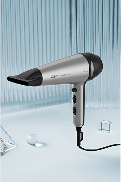 Arzum Hairstar Ionic Diffuser Hair Dryer 2300W Gray - Ar5119- Trendyol