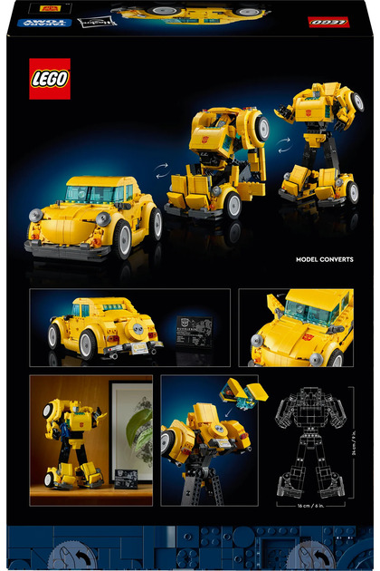 LEGO ® Icons Transformers Bumblebee 10338 - Yetişkinler için Robot
