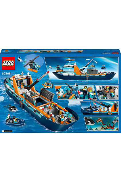 LEGO ® City Kutup Keşif Gemisi 60368 - 7+ Yaratıcı Oyuncak Yapım