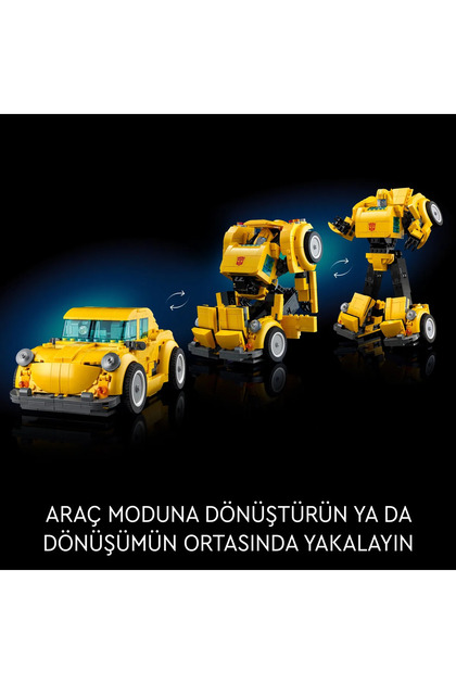 LEGO ® Icons Transformers Bumblebee 10338 - Yetişkinler için Robot