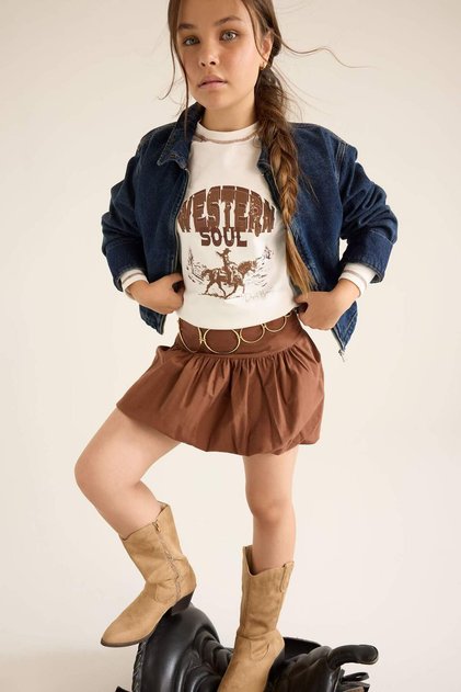 Denim Jacket for Girls F7164A825Au
