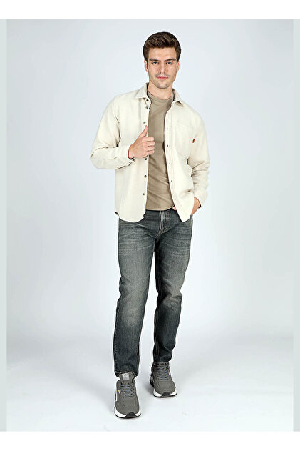 Lee Cooper Regular Fit Taş Erkek Ceket 251 LCM 231003 VERON TAŞ